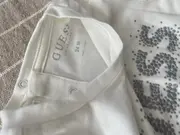 Vorschaubild 4 von Kinder Langarmshirt Weiß 24 Monate (Gr. 92) Strasssteine Rüschen Charmant