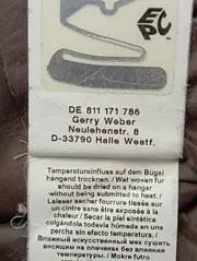 Vorschaubild 5 von Damen Steppmantel Gr. 36/S Braun Klassisch Elegant Kapuze