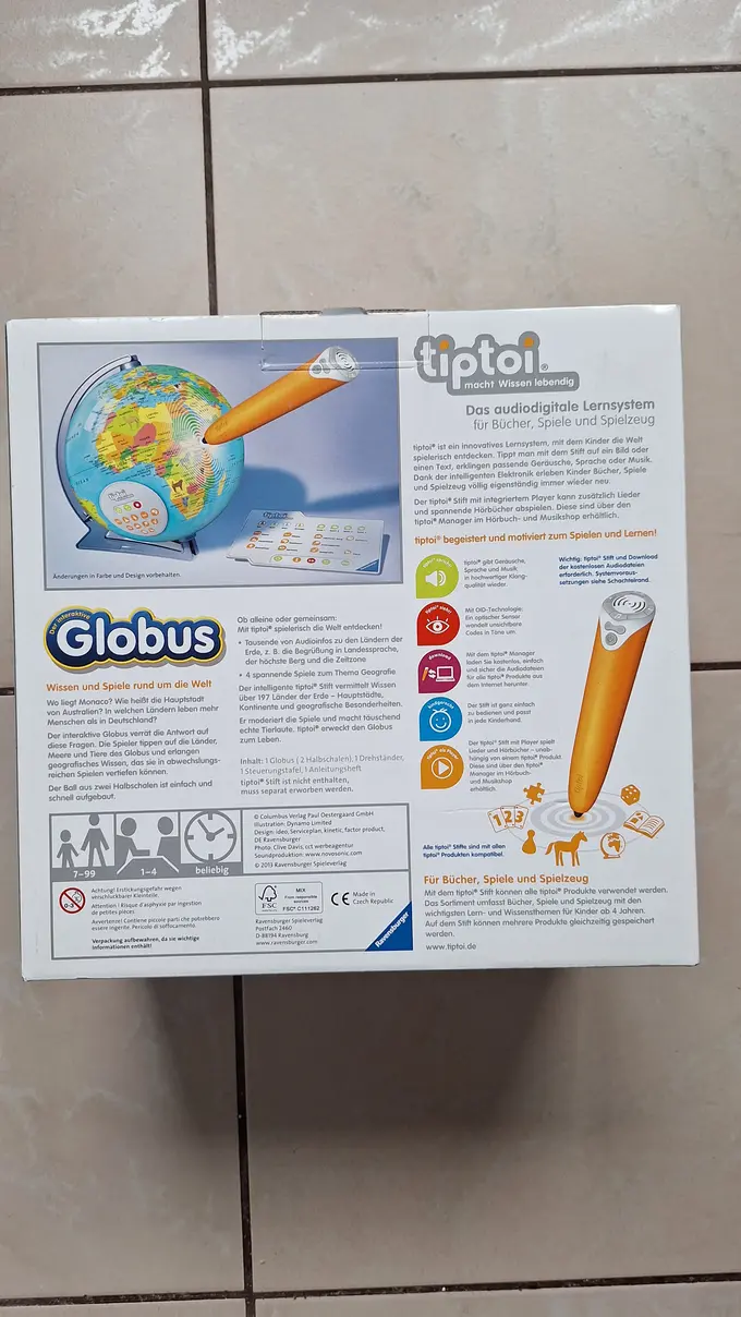 RAVENSBURGER Globus Bild 4