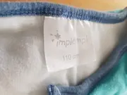 Vorschaubild 4 von Baby Schlafsack Gr. 110 Türkis Gestreift