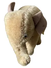 Vorschaubild 1 von Elefant Kuscheltier Vintage Beige Klassisch 8cm Sammlerstück