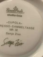 Vorschaubild 3 von Studio-Linie Cupola Untertasse Nr. 32 Sanja Zivo Porzellan