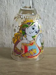 Vorschaubild 4 von Glas Trinkbecher Mehrfarbig Florales Muster 10cm Festlich