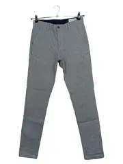 Vorschaubild 1 von Denim Herren Chino Hose Straight Grau W28/L32 Business