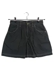 Vorschaubild 1 von Damen Minirock Gr. 36/S Schwarz Casual Baumwolle