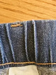 Vorschaubild 5 von Kinder Jeans Regular Fit Gr. 140 Blau Baumwolle Hose