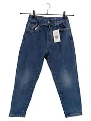 Vorschaubild 1 von Kinder Jeans Regular Fit Gr. 140 Blau Baumwolle Hose