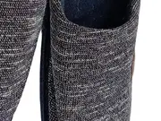 Vorschaubild 3 von Herren Hausschuhe Gr. 44 Grau Praktische Pantoletten Slipper