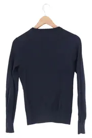 Vorschaubild 2 von Damen Strickjacke Baumwolle Gr. 34/XS Blau Casual Cardigan
