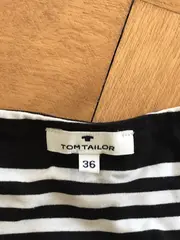 Vorschaubild 6 von Damen Freizeitkleid Gr. 36/S gestreift Schwarz-Weiß Casual