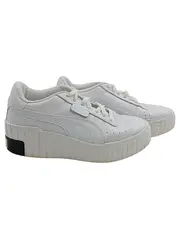 Vorschaubild 1 von Damen Sneaker Low Weiß Gr. 37.5 Plateau Leder-Optik