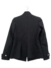 Vorschaubild 2 von Blazer Damen 32/XS Schwarz Klassisch Elegant Goldknöpfe