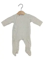 Vorschaubild 1 von Baby Body Strampler Gr. 56 Beige Baumwolle Punkte