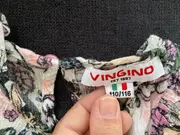 Vorschaubild 6 von Mädchen Sommerkleid Blumenmuster Gr. 110/116 Mehrfarbig