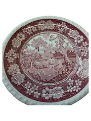 Vorschaubild 1 von Rusticana Wandteller Rot 20cm Porzellan Landschaft
