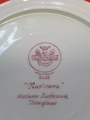 Vorschaubild 4 von Rusticana Wandteller Rot 20cm Porzellan Landschaft