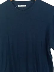 Vorschaubild 2 von Herren Kurzarm Pullover Blau Gr. 50/L Casual