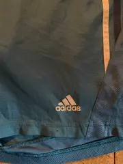 Vorschaubild 2 von Herren Sport Shorts Petrol Gr. 52, XL Streifen Logo