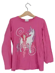 Vorschaubild 1 von Mädchen Langarmshirt Pink Gr. 134 Einhorn