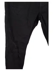 Vorschaubild 3 von Herren Jeans Skinny Fit No Fade Schwarz W31 L32 Destroyed