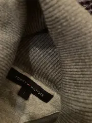 Vorschaubild 2 von Herren Pullover Rollkragen Grau Gr. L Klassisch