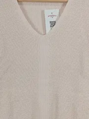 Vorschaubild 4 von Damen Pullover V-Ausschnitt Rosa Gr. S Strick Casual