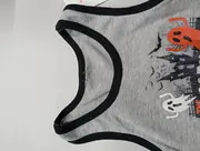 Vorschaubild 3 von Kinder Top Tanktop Gr. 128 Grau Halloween Scary Gang Print Casual