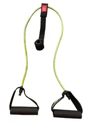 Vorschaubild 1 von PTP Fitness Widerstandsband mit Griffen Türanker Gelb Resistance Tube Training