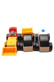 Vorschaubild 1 von LILLABO Spielzeugauto Set Holz Kunststoff Mehrfarbig Baufahrzeuge