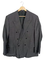 Vorschaubild 1 von Sakko Herren Grau Kariert Business Gr. 56 3XL