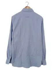 Vorschaubild 2 von Herren Freizeithemd Langarm Hemd Blau XL 43/44 Baumwolle Casual