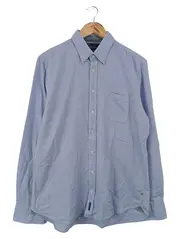 Vorschaubild 1 von Herren Freizeithemd Langarm Hemd Blau XL 43/44 Baumwolle Casual