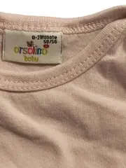 Vorschaubild 4 von Baby Body Kurzarm Rosa Gr. 50/56 Baumwolle Mädchen