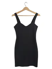 Vorschaubild 1 von Damen Trägerkleid Etuikleid Schwarz Gr. M 38 Elegant