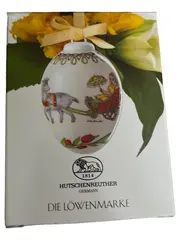 Vorschaubild 2 von Ei 1994 Dekodose Porzellan Weihnachten Kind Ziege 6cm