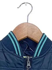 Vorschaubild 3 von Steppweste Kinder Blau Gr. 116 Outdoor Ärmellos Gesteppt