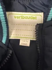 Vorschaubild 7 von Steppweste Kinder Blau Gr. 116 Outdoor Ärmellos Gesteppt