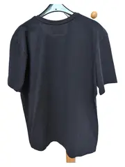 Vorschaubild 3 von Herren T-Shirt Blau XXL Baumwolle Casual Logo-Print