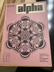 Vorschaubild 2 von Alpha Zeitschrift Mathematik Schülerzeitschrift 1986 Ausgabe 6