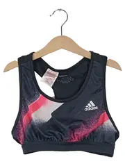 Vorschaubild 1 von Sport BH Damen Gr. 164 Schwarz Grafisch AEROREADY