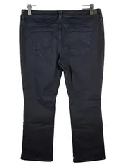 Vorschaubild 2 von Damen Jeans Bootcut W31 L32 Blau Dunkelblau Stretch Casual