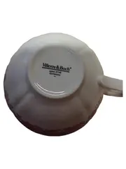 Vorschaubild 3 von Burgenland Tasse Porzellan Rot Blumenmuster Klassisch 9cm
