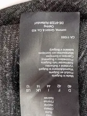 Vorschaubild 4 von Damen Blusenkleid Gr. 40/L Grau Business Elegant