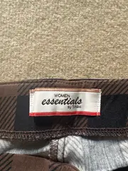 Vorschaubild 4 von Damen Stoffhose Gr. 44 Kariert Braun Casual Hose
