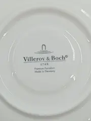 Vorschaubild 3 von Untertasse Unterteller Porzellan Gelb Weiß 12cm Premium