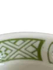 Vorschaubild 3 von Dekoschale Keramik Weiß Blumenmuster 6x4,5cm Klassisch