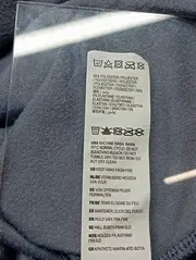 Vorschaubild 4 von HUNKEMÖLLER Damen Pullover Samt Blau Gr. 32;XS Langarm Rollkragen Casual