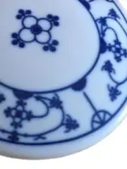 Vorschaubild 3 von Teetasse Indisch Blau Porzellan Blumen Traditionell Weiß 10cm