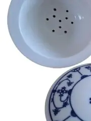Vorschaubild 2 von Teetasse Indisch Blau Porzellan Blumen Traditionell Weiß 10cm