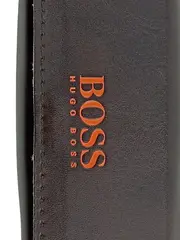 Vorschaubild 4 von Orange Brillenetui Etui Braun Leder Magnetverschluss